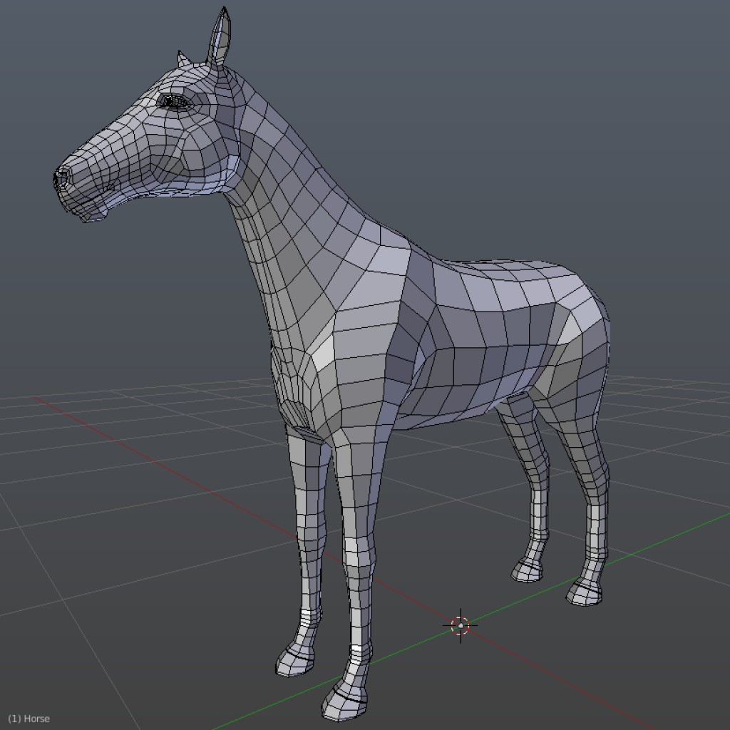 Horse Basemesh preview image 2